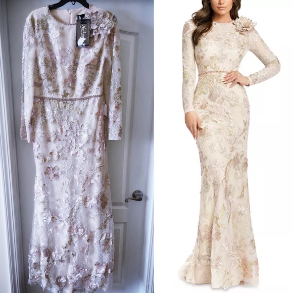 MAC DUGGAL
Floral Lace Gown - Picture 2 of 9